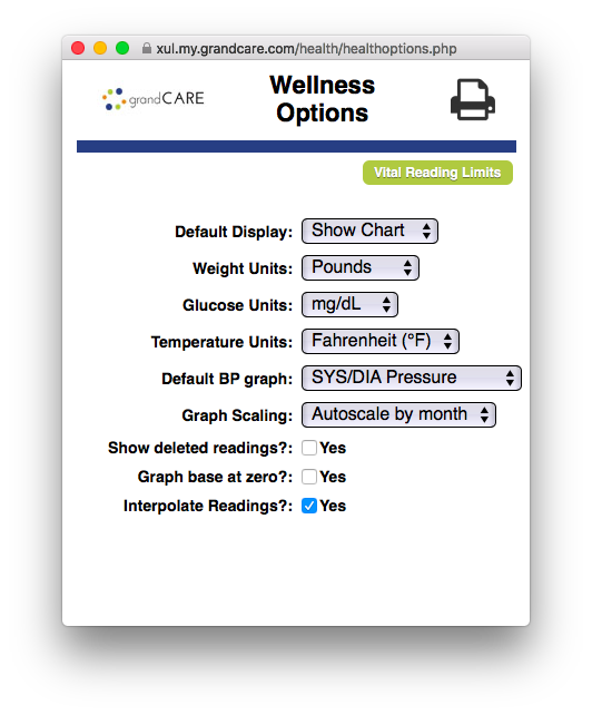 Sys Dia And Pulse Chart